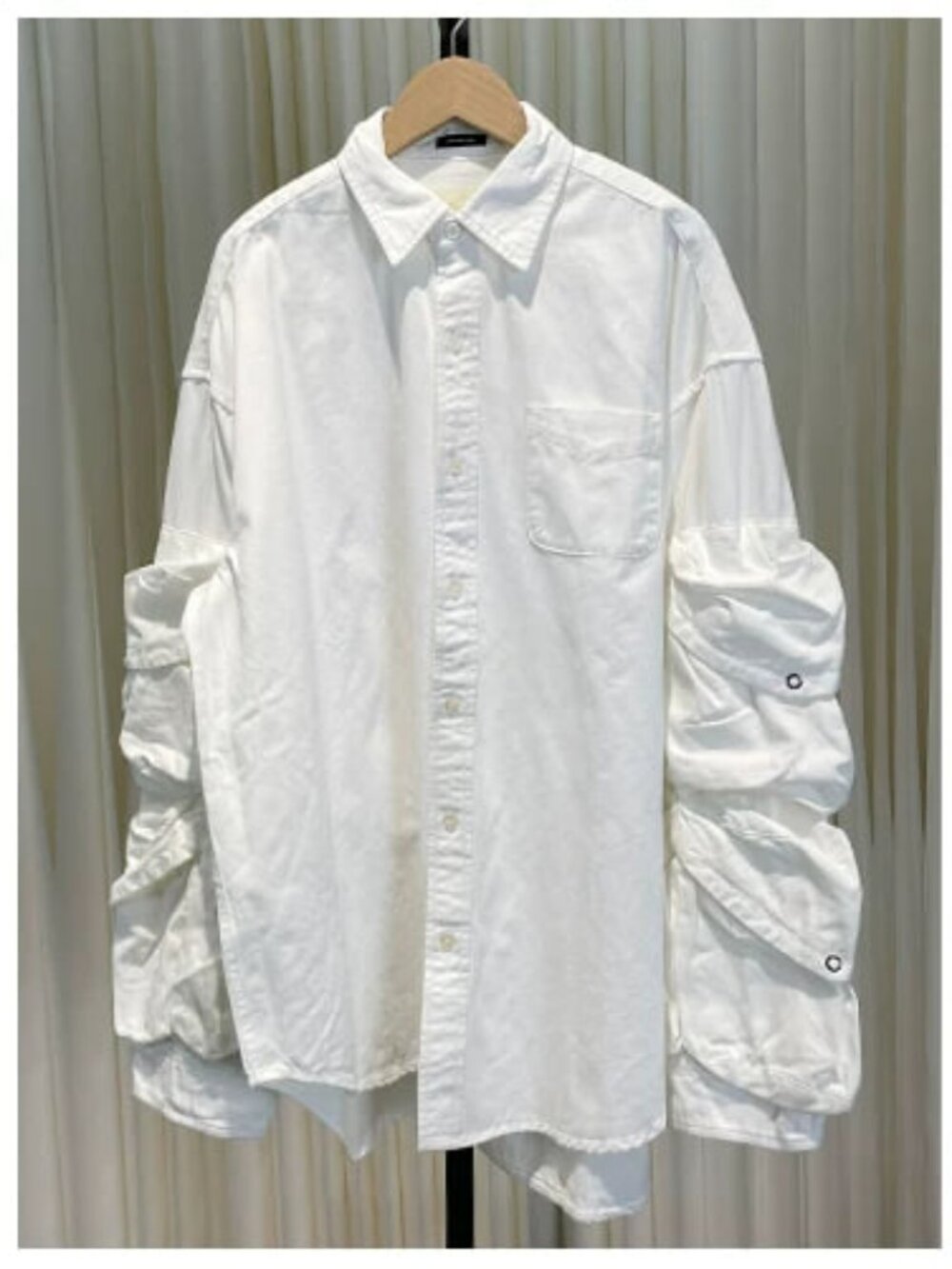 R13 NWOT cargo pockets shirt M